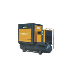 Screw Air Compressor with Horizontal Tank & Air Dryer